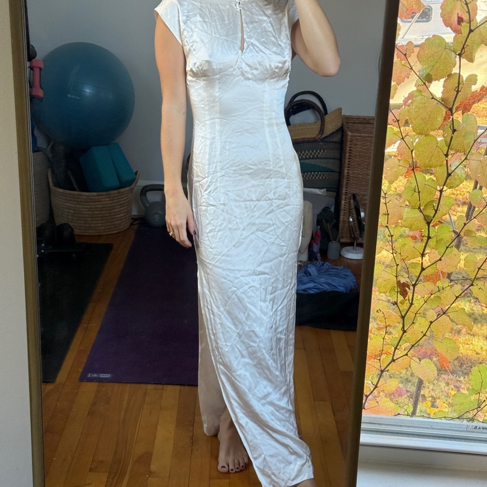 Pamela Barish Vintage silk White Dress - Picture 3 of 4